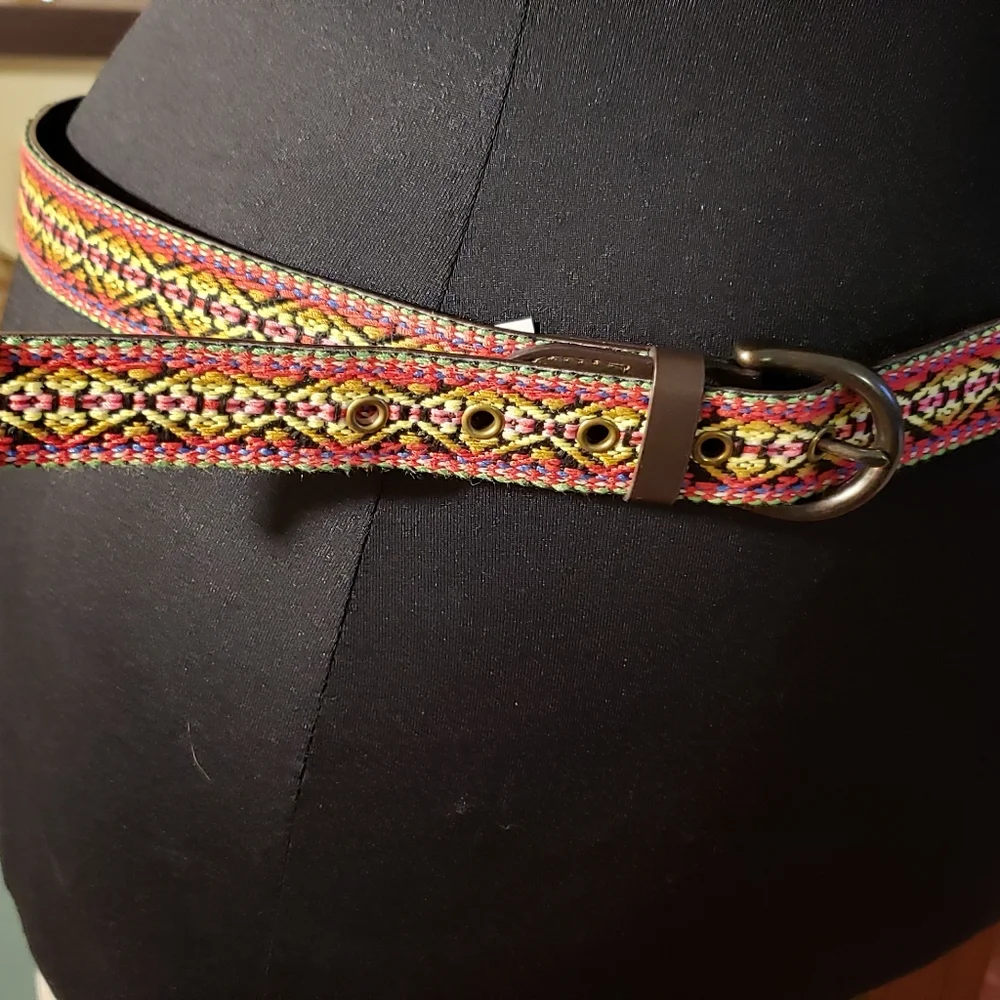 Target Plus Size Womes Western Red And Yellow Style Belt 40 